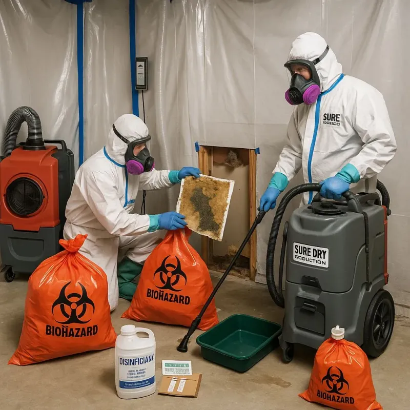 Contaminated Water Handling Protocols process in South Elgin, IL