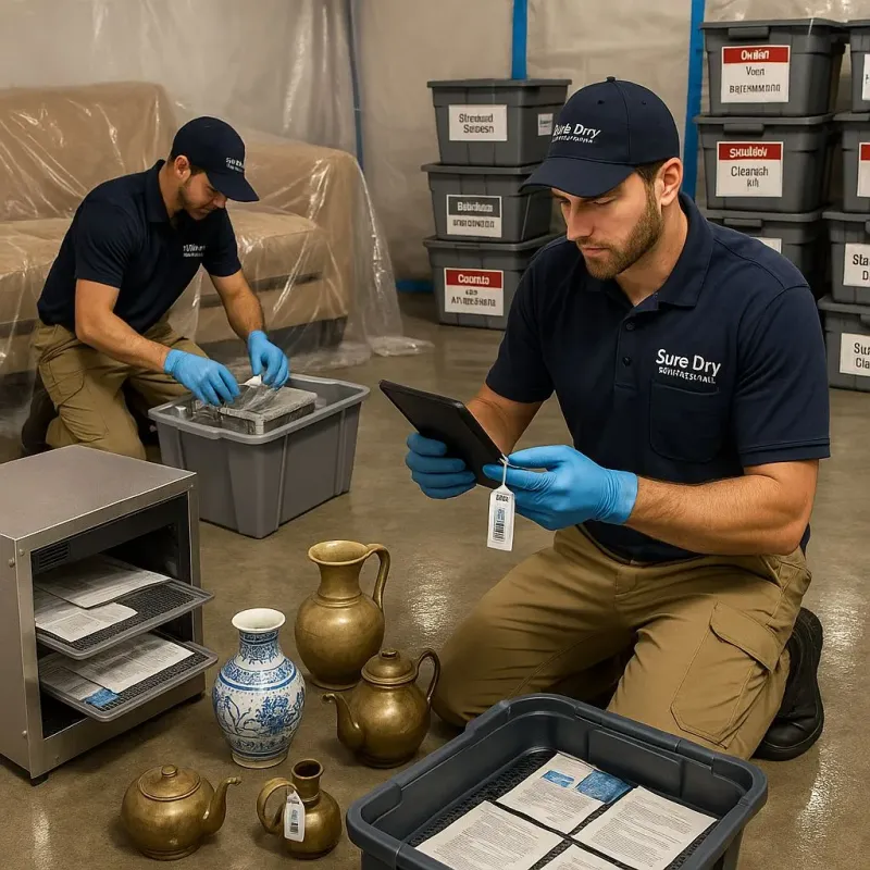 Content Protection and Restoration process in South Elgin, IL