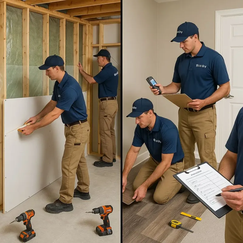 Repairs and Reconstruction process in South Elgin, IL